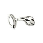 Njoy Pure Plugs Medium Stainless Steel Butt Plug BondageBox UK