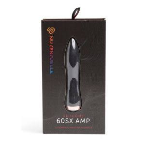 Nu Sensuelle Silicone 60SX AMP Bullet Black BondageBox UK