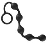 Onyx Silicone Anal Beads BondageBox UK