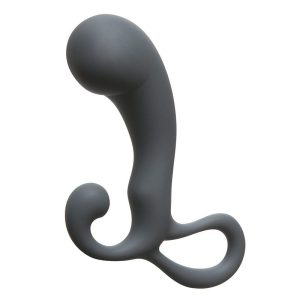 OptiMale Silicone P Massager Slate BondageBox UK