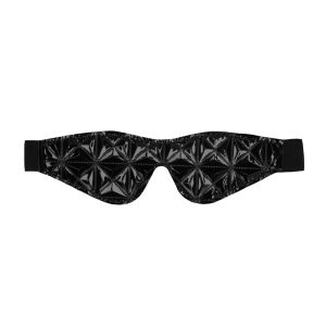 Ouch Black Luxury Eye Mask BondageBox UK