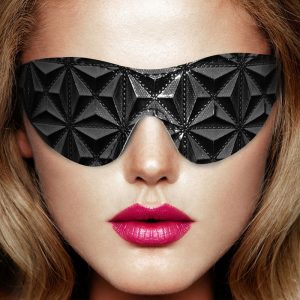 Ouch Black Luxury Eye Mask BondageBox UK