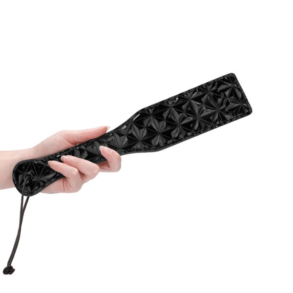 Ouch Black Luxury Paddle BondageBox UK