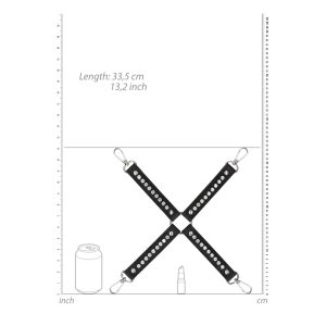 Ouch Diamond Studded Hogtie Connector BondageBox UK