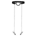 Ouch O Ring Gag With Nipple Clamps BondageBox UK