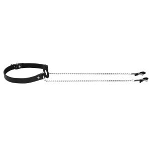 Ouch O Ring Gag With Nipple Clamps BondageBox UK