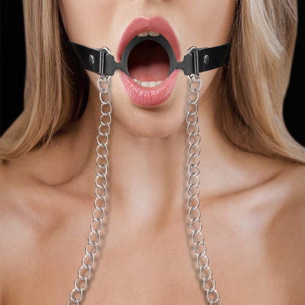 Ouch O Ring Gag With Nipple Clamps BondageBox UK