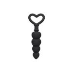 Ouch Silicone Anal Love Beads Black BondageBox UK