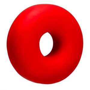 OxBalls Big Ox Super Mega Stretch Silicone Cock Ring Red BondageBox UK