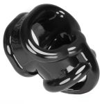 Oxballs Ballsling With Ballsplitter Cock Ring Black BondageBox UK