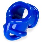 Oxballs Ballsling With Ballsplitter Cock Ring Police Blue BondageBox UK