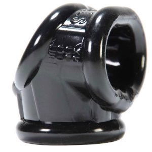 Oxballs Cocksling 2 Cock And Ball Ring Black BondageBox UK