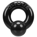 Oxballs Gauge Super Flex Cock Ring Black BondageBox UK