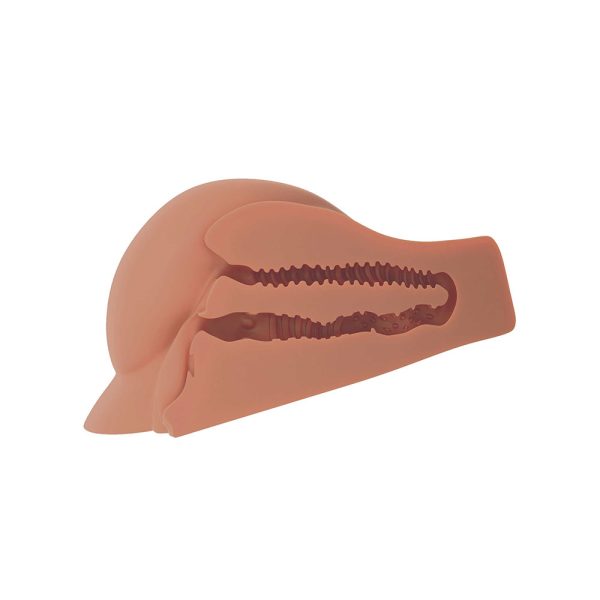 PDX Plus Perfect Ass Masturbator Caramel Skin Tone BondageBox UK