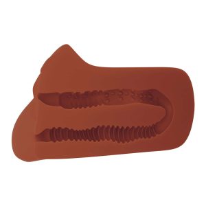 PDX Plus Pick Your Pleasure Stroker Flesh Brown BondageBox UK