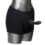 Packer Gear Boxer Harness Black Xtra Small to Small BondageBox UK