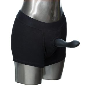 Packer Gear Boxer Harness Black Xtra Small to Small BondageBox UK