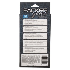 Packer Gear Boxer Harness Black Xtra Small to Small BondageBox UK