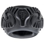 Perfect Fit Tribal Son Ram Ring Black BondageBox UK