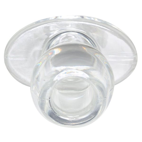 Perfect Fit Tunnel Plug Medium Clear BondageBox UK