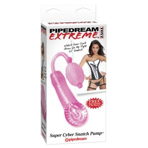 Pipedream Extreme Super Cyber Snatch Pump Masturbator BondageBox UK