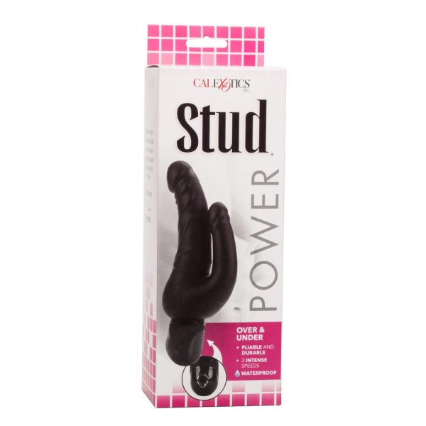 Power Stud Over And Under Duo Vibrator BondageBox UK