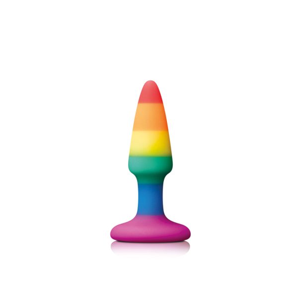 Pride Pleasure Plug Rainbow Mini BondageBox UK
