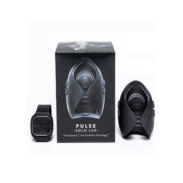 Pulse Solo Lux Guybrator Masturbator With Pulse Plate Tech BondageBox UK
