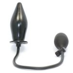 Pump N Play Black Inflatable Butt Plug BondageBox UK