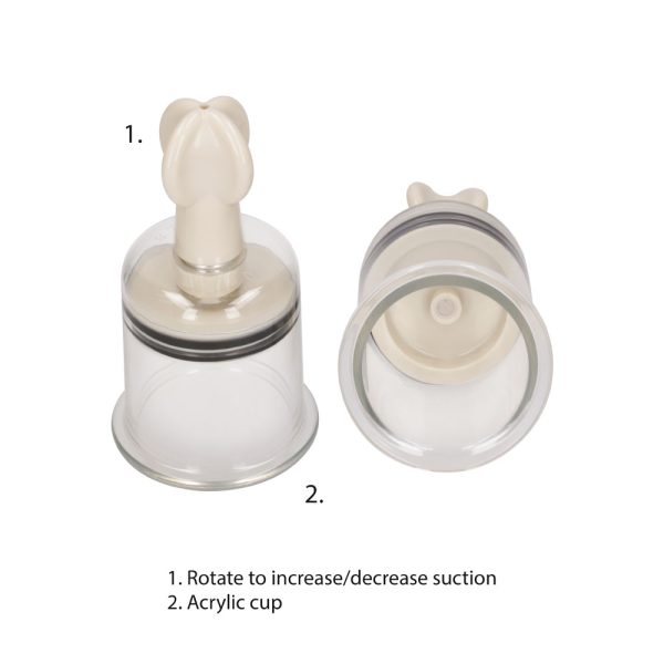 Pumped Nipple Suction Set Large BondageBox UK
