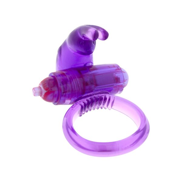 Rabbit Ultra Soft Vibrating Cock Ring BondageBox UK