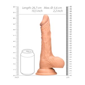 RealRock 10 Inch Dong With Testicles Flesh BondageBox UK