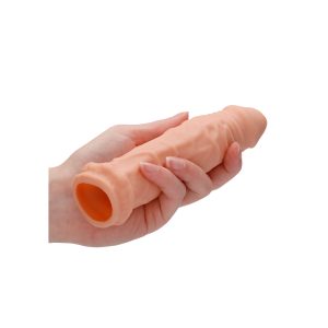 Realrock 6 Inch Penis Sleeve Flesh Pink BondageBox UK