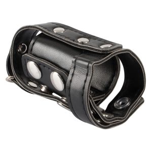 Rebel Mens Gear Ball Stretcher With Separator And D Ring BondageBox UK