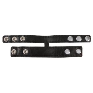 Rebel Mens Gear Cock Strap With Ball Stretcher BondageBox UK