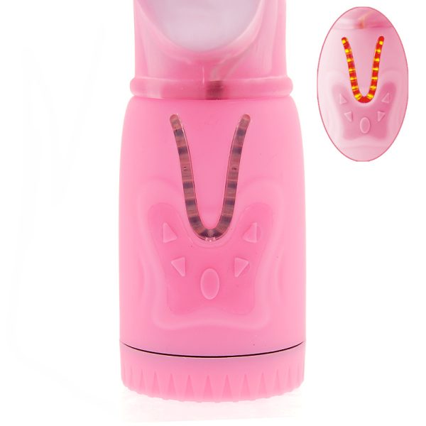 Remote Control Thrusting Rabbit Pearl Vibrator BondageBox UK