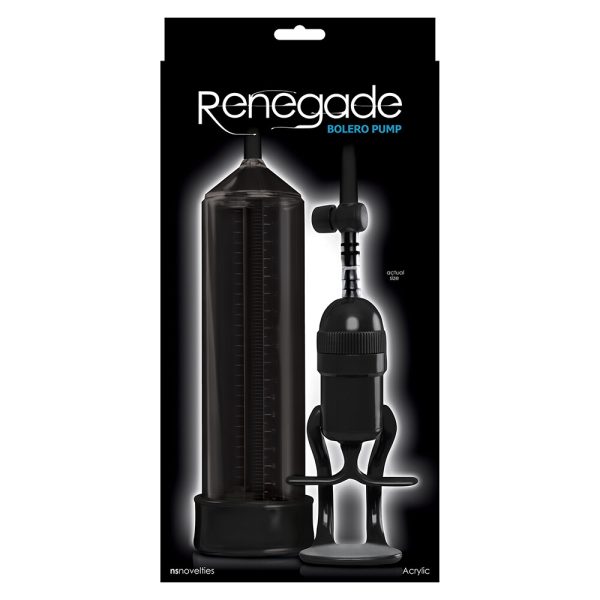 Renegade Bolero Pump Black BondageBox UK