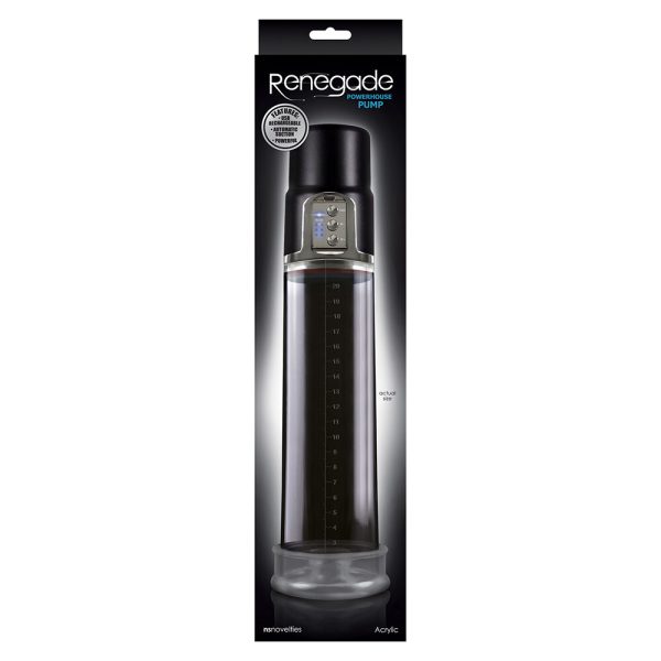 Renegade Powerhouse Pump Rechargeable BondageBox UK