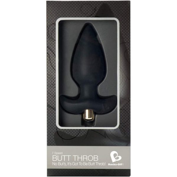 Rocks Off 7 Speed Butt Throb Vibrator BondageBox UK