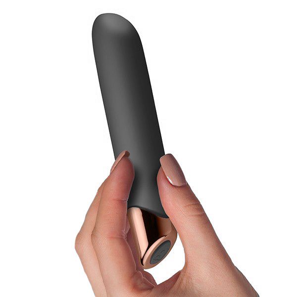 Rocks Off Chaiamo Black Rechargeable Vibrator BondageBox UK