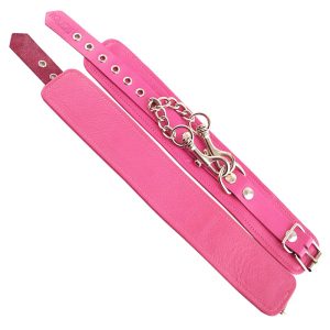 Rouge Garments Ankle Cuffs Pink BondageBox UK