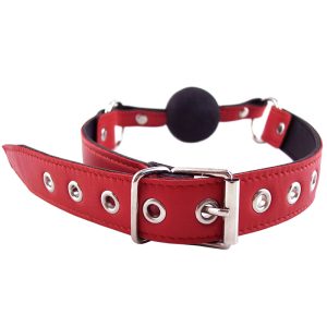 Rouge Garments Ball Gag Red BondageBox UK
