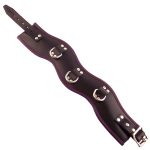 Rouge Garments Black And Purple Padded Posture Collar BondageBox UK