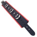 Rouge Garments Black And Red Padded Collar BondageBox UK