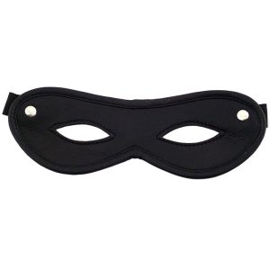 Rouge Garments Open Eye Mask Black BondageBox UK