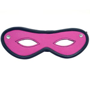 Rouge Garments Open Eye Mask Pink BondageBox UK
