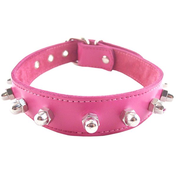 Rouge Garments Pink Nut Collar BondageBox UK