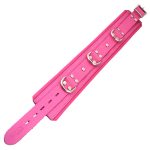 Rouge Garments Pink Padded Collar BondageBox UK