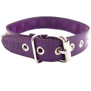 Rouge Garments Purple Nut Collar BondageBox UK