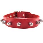 Rouge Garments Red Nut Collar BondageBox UK